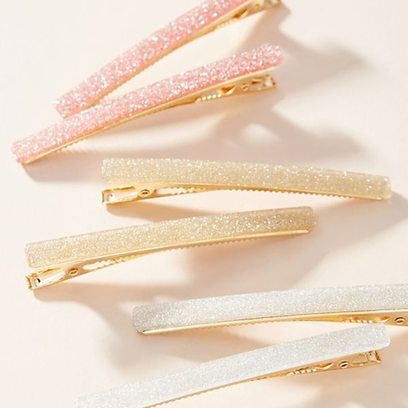 Anthropologie Accessories - Anthropologie Watercolor Hair Clip Set